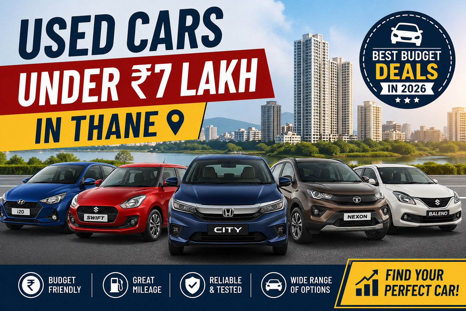 Used Cars Under ₹7 Lakh in Thane – Best Budget Deals in 2026