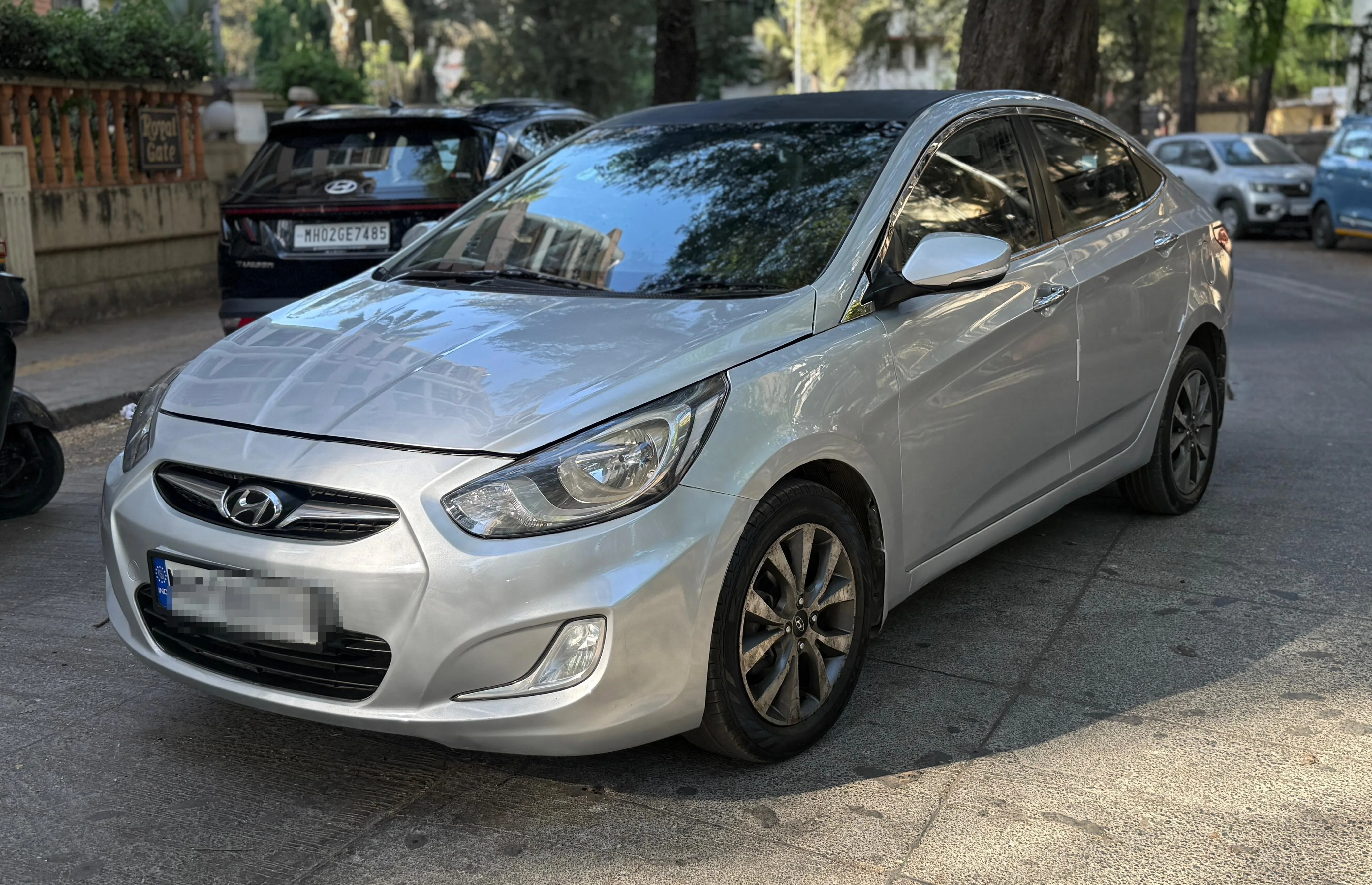 2011 Hyundai Verna fluidic SX in Mumbai for sale - ₹2.51 Lakh | GaadiJunction